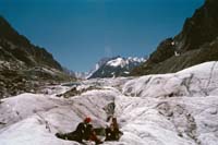 Lunch on the Mer de Glace
